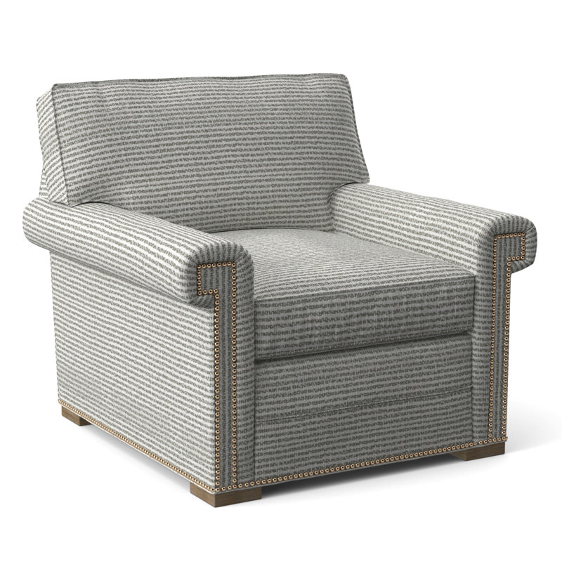 Davidson Armchair, Yes, Tuck Water, Dove Gray