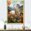 Urick Goat Mountain Guardian Pastoral I sur impression sur toile