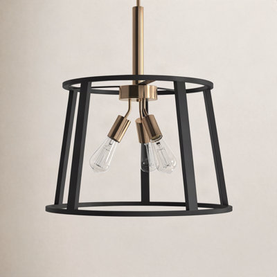 Brielle 3 - Light Dimmable Geometric Chandelier