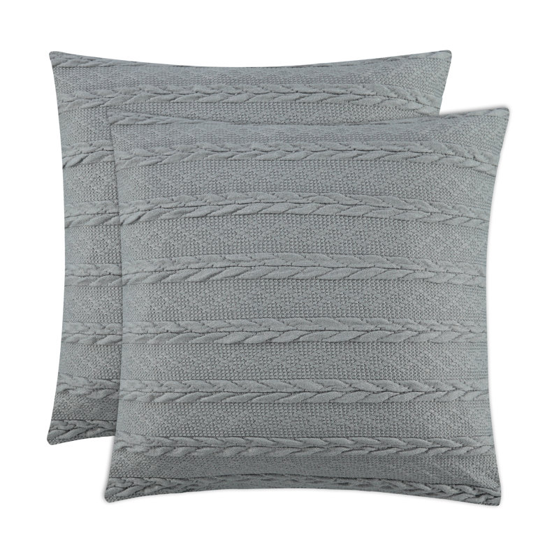 Ensemble de coussins décoratifs, Gris