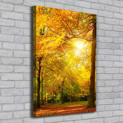 Autumn Forest - Wrapped Canvas Print