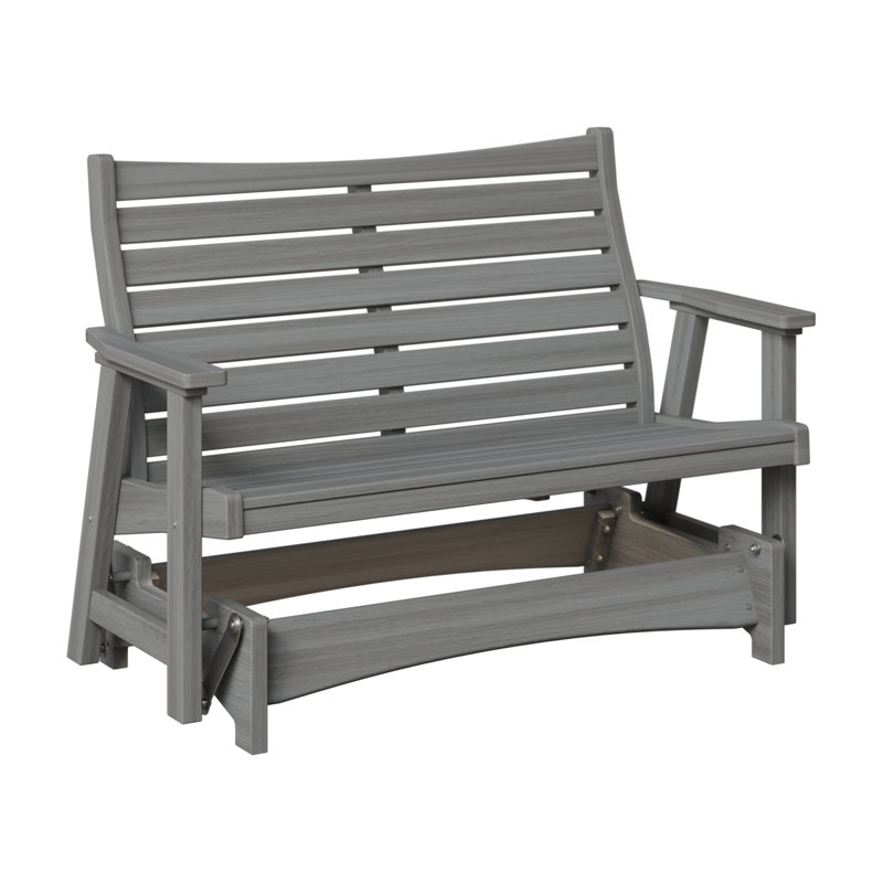 Berlin Gardens Bristol Double Glider, Driftwood Grey