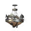 Rustic Lodge 6 - Light Chandelier