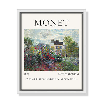 Rocchetto "Artists Garden in Argenteuil" Print