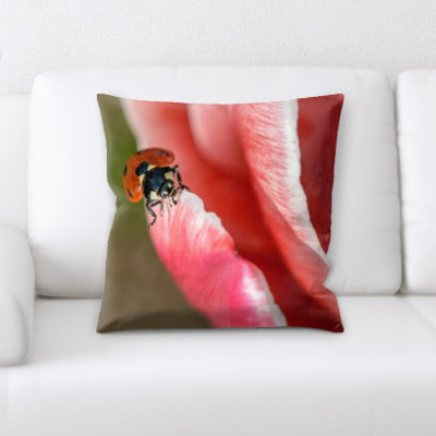 Microsuede Throw Pillow