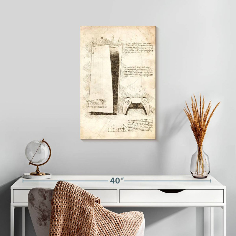 Keiraleigh PlayStation 5, 24" H x 16" W
