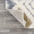 Peru Diamond Tribal High-Low Multi/Cream Rug-421791299