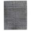 Wool Abstract Area Rug in Gray