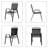 Patio Dining Set With Steel Table-239046368