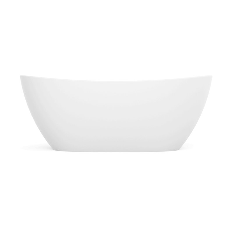 65 Inch Artificial Stone Solid Surface Freestanding Bathroom Bathtub
