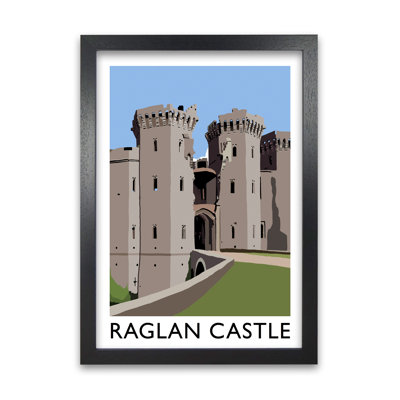 Raglan Castle by Richard O'Neill - Single Picture Frame Print