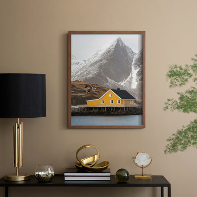 Paysages de la série XLIX - reproduction encadrée de qualité supérieure - prête à être accrochée - aucun clou requis