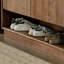 Armoire à chaussures en bois massif