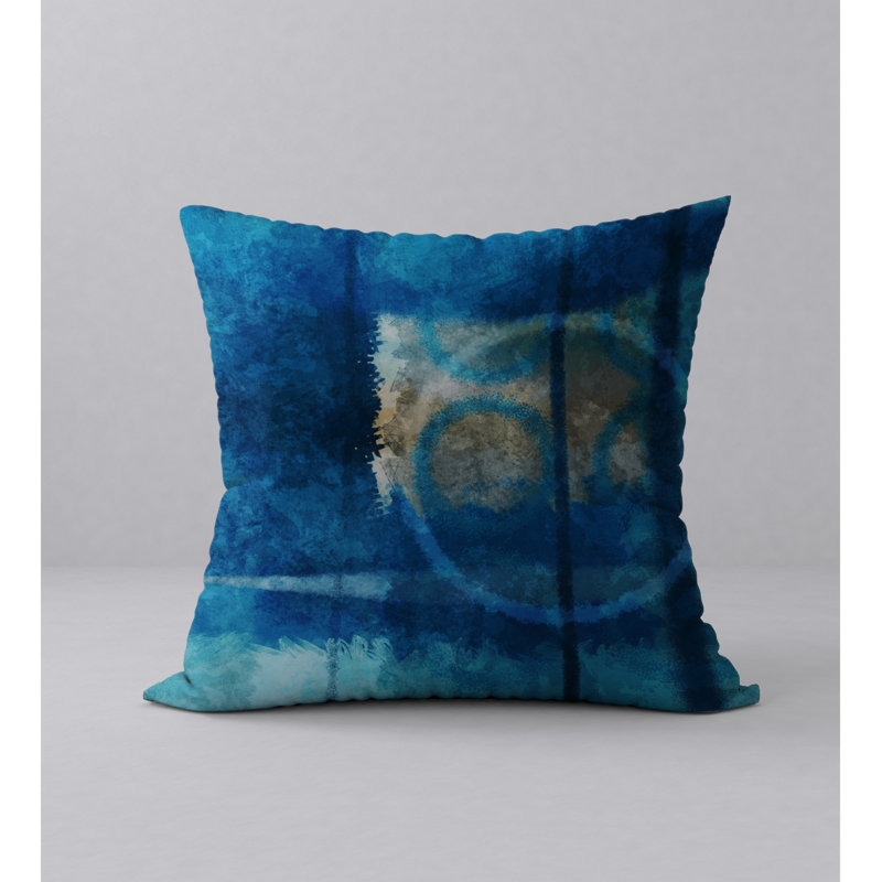  Housse de coussin carré et insert, H 18 po x l 18 po