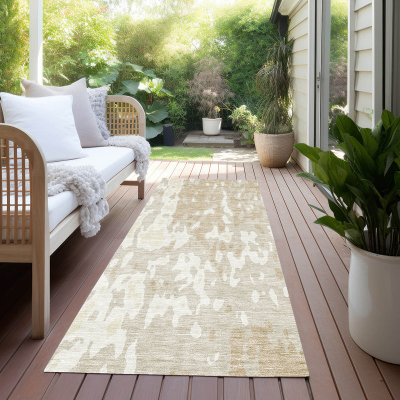 Tapis rectangulaire 1 pi 8 po x 2 pi 6 po Chayden avec envers antidérapant, Tapis de couloir 2 pi 3 po x 7 pi 6 po