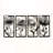 Blossom Metal Wall Art Set - 4 Piece-1379742707-1379742712