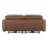  80.7'' Genuine Leather Zero Gravity Power Reclining Sofa-117030399