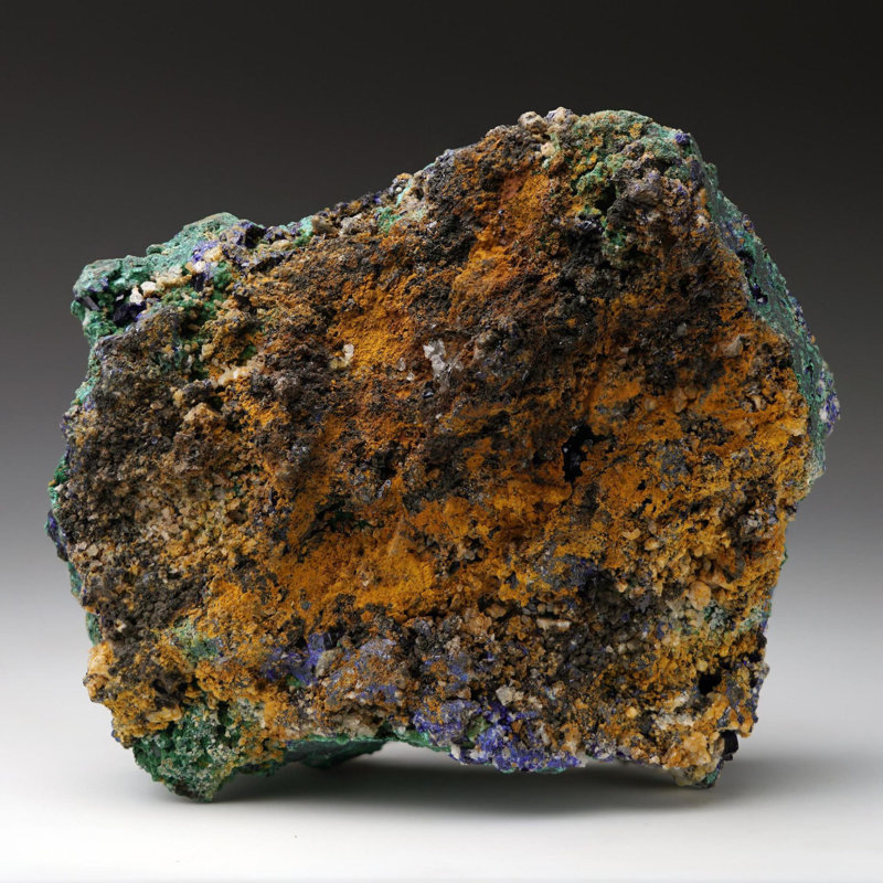 Azurite avec malachite - 1,28 lb
