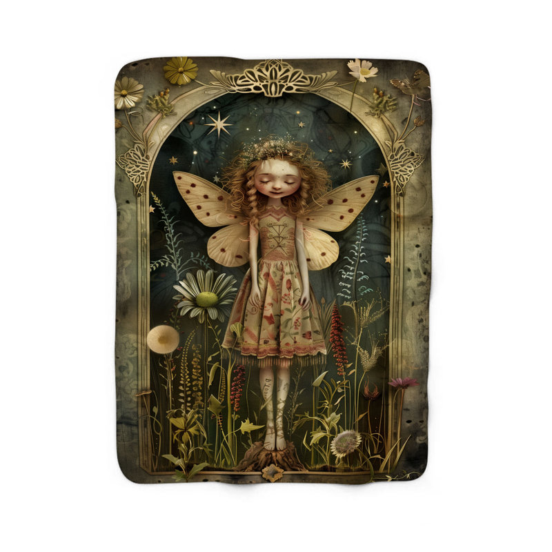  Couverture Enchanted Woodland Escape, L 80 po x l 60 po