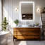 Miroir mural lumineux sans cadre Cevat-1865587671