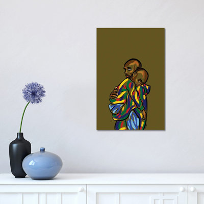 Daddy and Me I 1 Piece Wrapped Canvas Painting