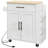 Sicilee Kitchen Cart with Manufactured Wood Top-1104807366