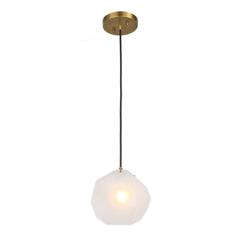 Luminaire suspendu géométrique 1 lumière Lashawnda