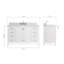 Ensemble de meuble-lavabo simple 55 po Flynt-64627197