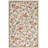Hollander Floral Hand-Hooked Wool Ivory/Green Area Rug-21274578