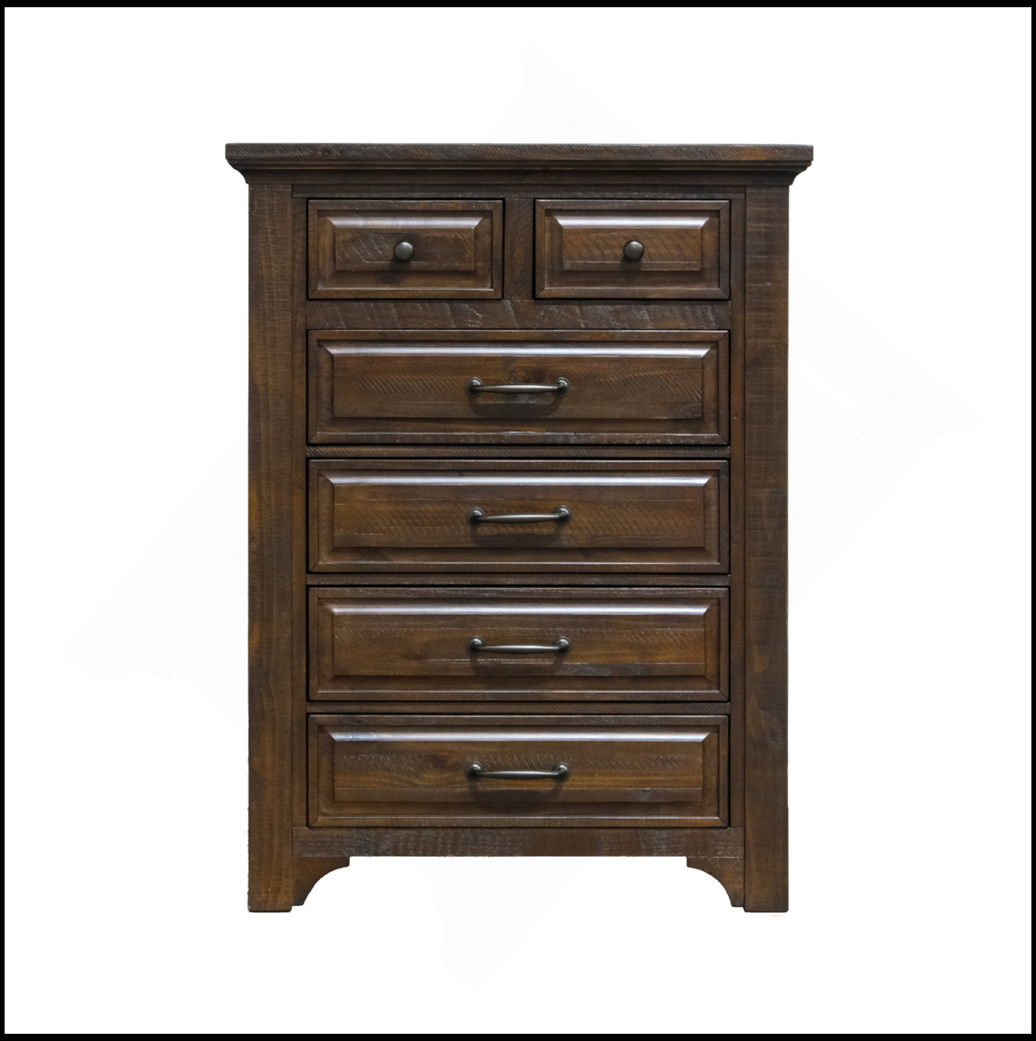 17 Stories Commode brune à 6 tiroirs - Wayfair Canada