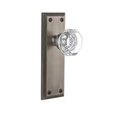 Grandeur Fifth Avenue Plate Single Dummy with Chambord Crystal Door Knob