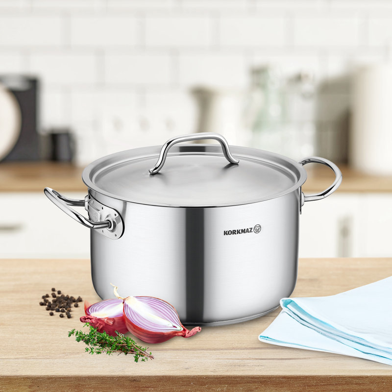 Cocotte en acier inoxydable Korkmaz