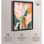 «Peach and Palm Shadowbox Print Natures Art Prints» par Art Remedy-115126345-115126344
