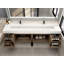 Ensemble de meuble-lavabo simple 84 po 84 po-1645509861