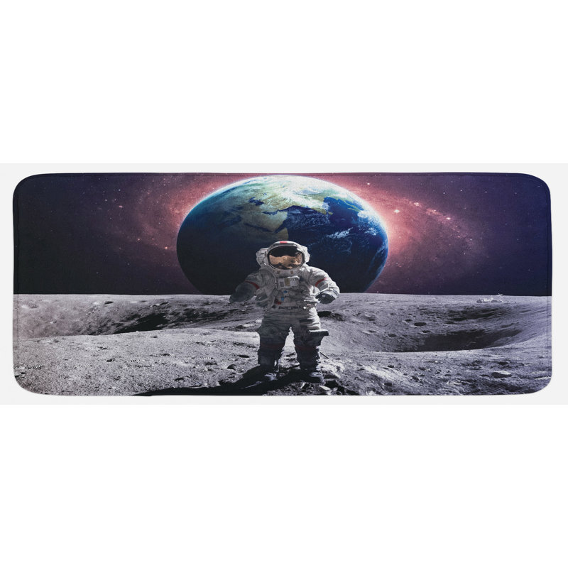 Modern & Contemporary Polyester Kitchen Mat