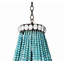 Beau Turquise Empire Chandelier