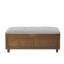 Banc de rangement pour chaussures 2 paires