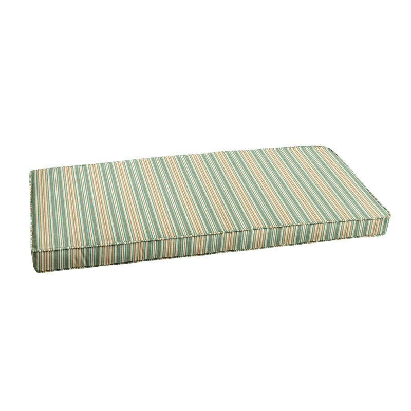 Sunbrella Outdoor 3'' Bench Cushion, 2" H x 45" W x 19" D