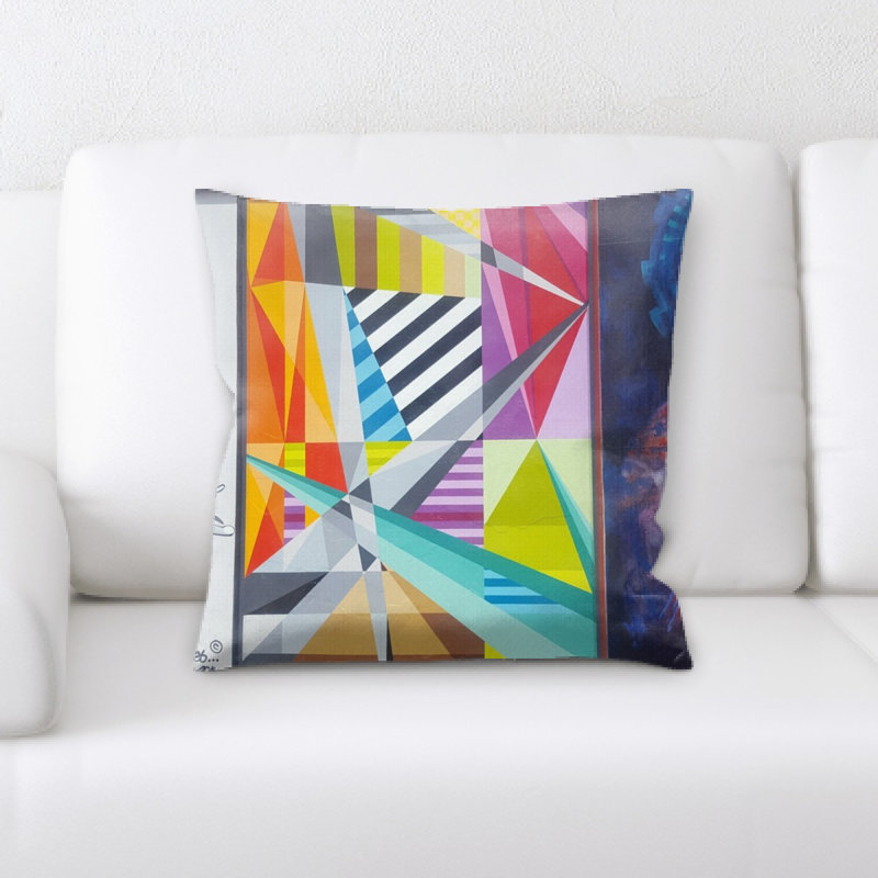Layne Sharp Colors Throw Pillow