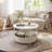 Round Center Table With Fabric Basket-578105200