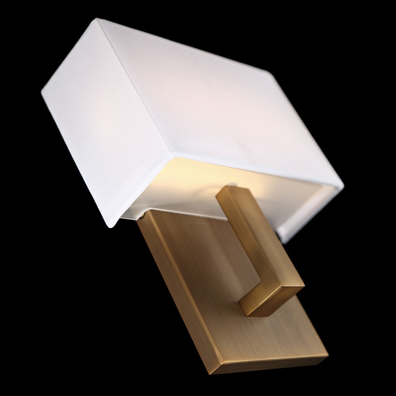 Manhattan 1 - Light Flush Mounted Sconce, Black, 9" H x 7.38" W x 2.75" D