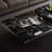 Simple square marble coffee table set-1854803556