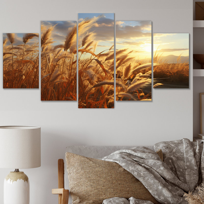 Scroggins - impression sur toile de paysages - 5 panneaux