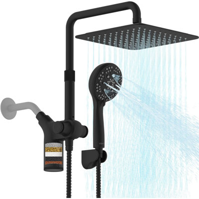 Pomme de douche double combinée