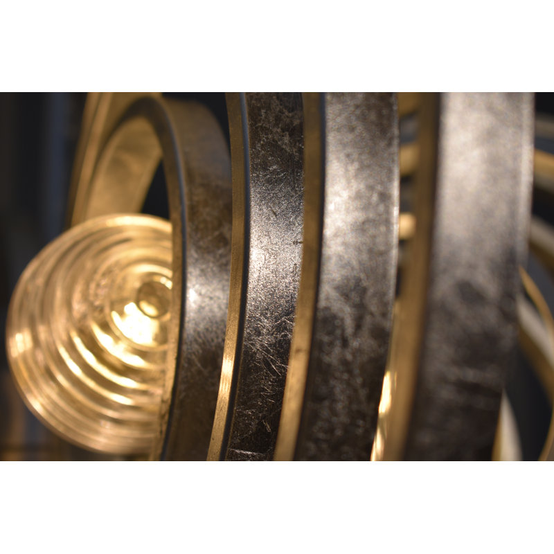 Frequency 7 - Light Chandelier, Silver