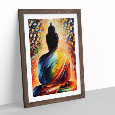 Rear Of The Buddha - Single Picture Frame Painting