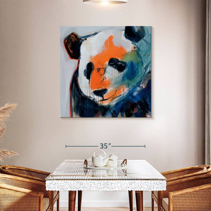Crowle Call Me Panda, 39" H x 39" W