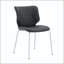 Chaise de salle à manger en cuir ciré gris foncé capitonné à l'huile - Ensemble de 4-129030295-129030296-129030299