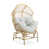 Light Gray Cushion/Light Brown Frame est en rupture de stock
