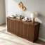 Buffet de 67 pouces avec ondulation moderne et contour arrondi-299662325-299662315